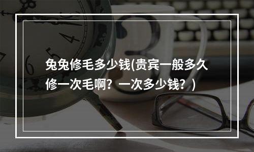 兔兔修毛多少钱(贵宾一般多久修一次毛啊？一次多少钱？)