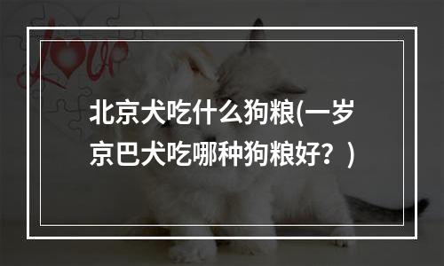 北京犬吃什么狗粮(一岁京巴犬吃哪种狗粮好？)