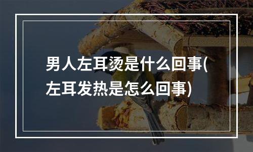 男人左耳烫是什么回事(左耳发热是怎么回事)